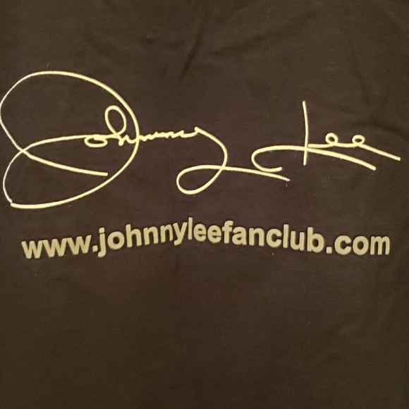 Vtg Autographed Signed Johnny Lee T-Shirt 3/03/12 - Picture 7 of 8